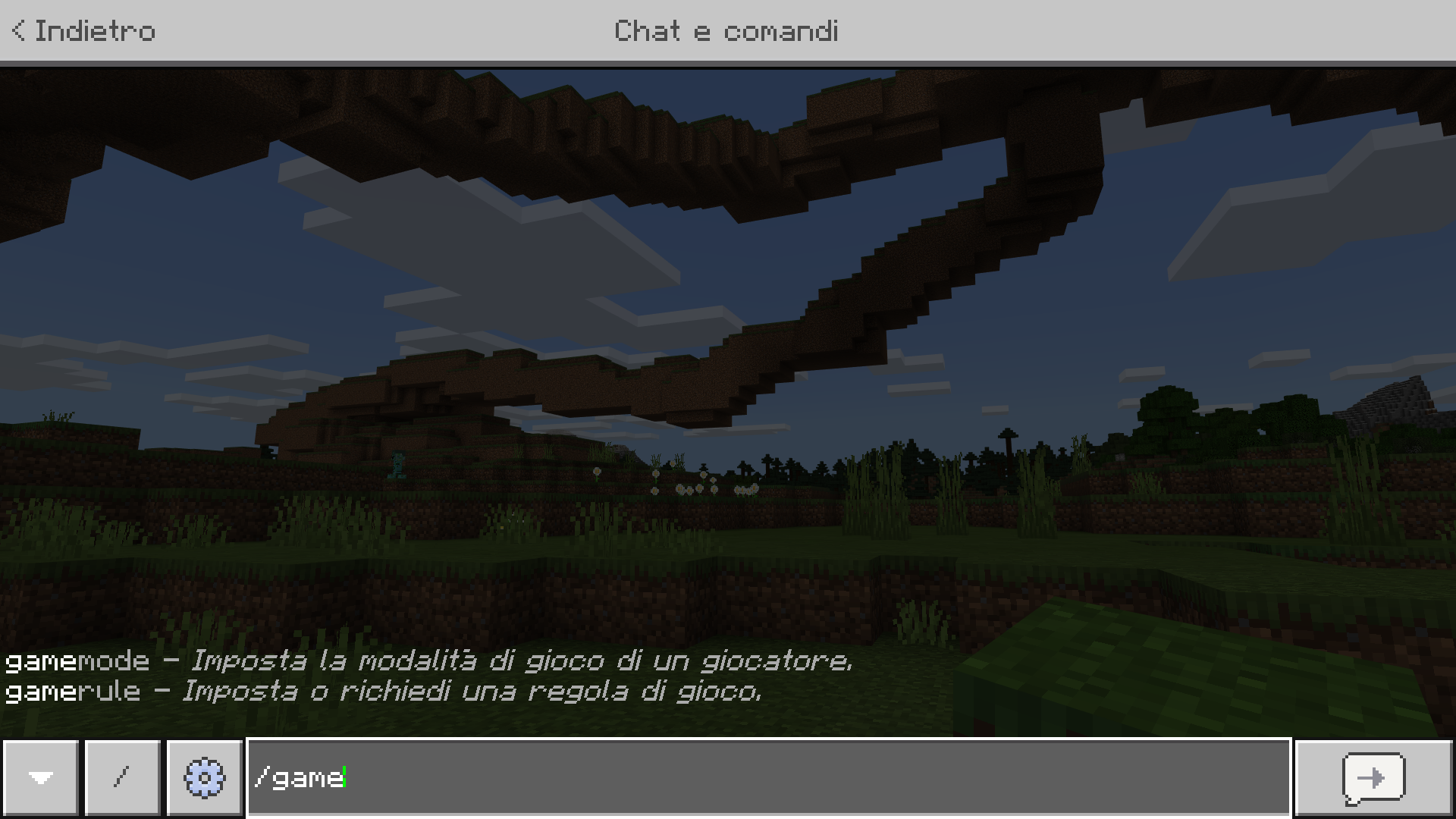 Comandi Console Minecraft